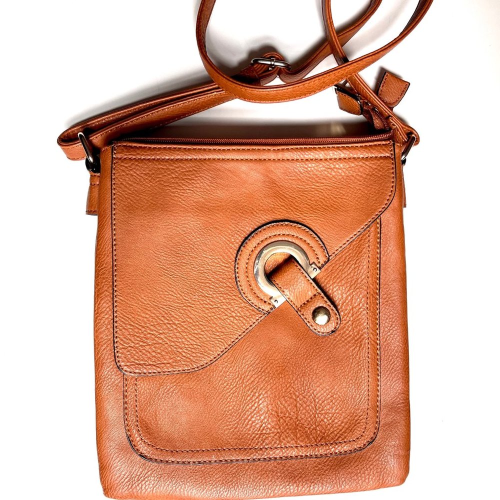 New over the shoulder leather bag